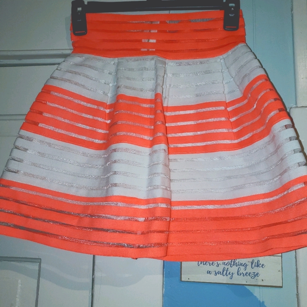 UNIVERSAL FASHION WOMEN A-LINE SKIRT HIGH WAISTED